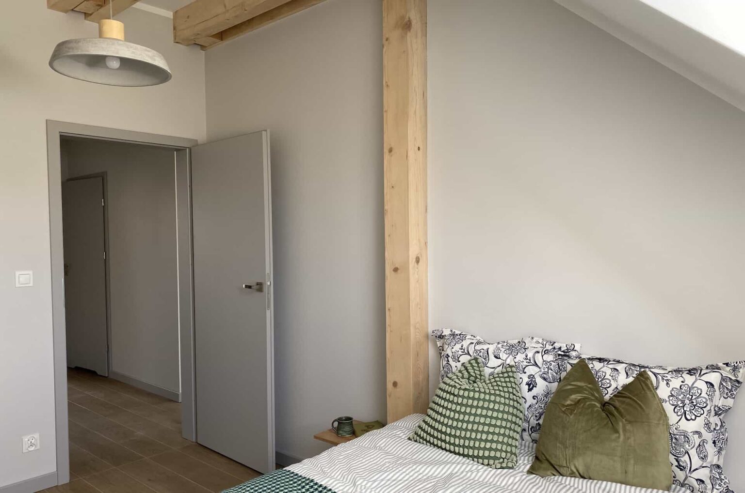 apartament zielony spalona sport