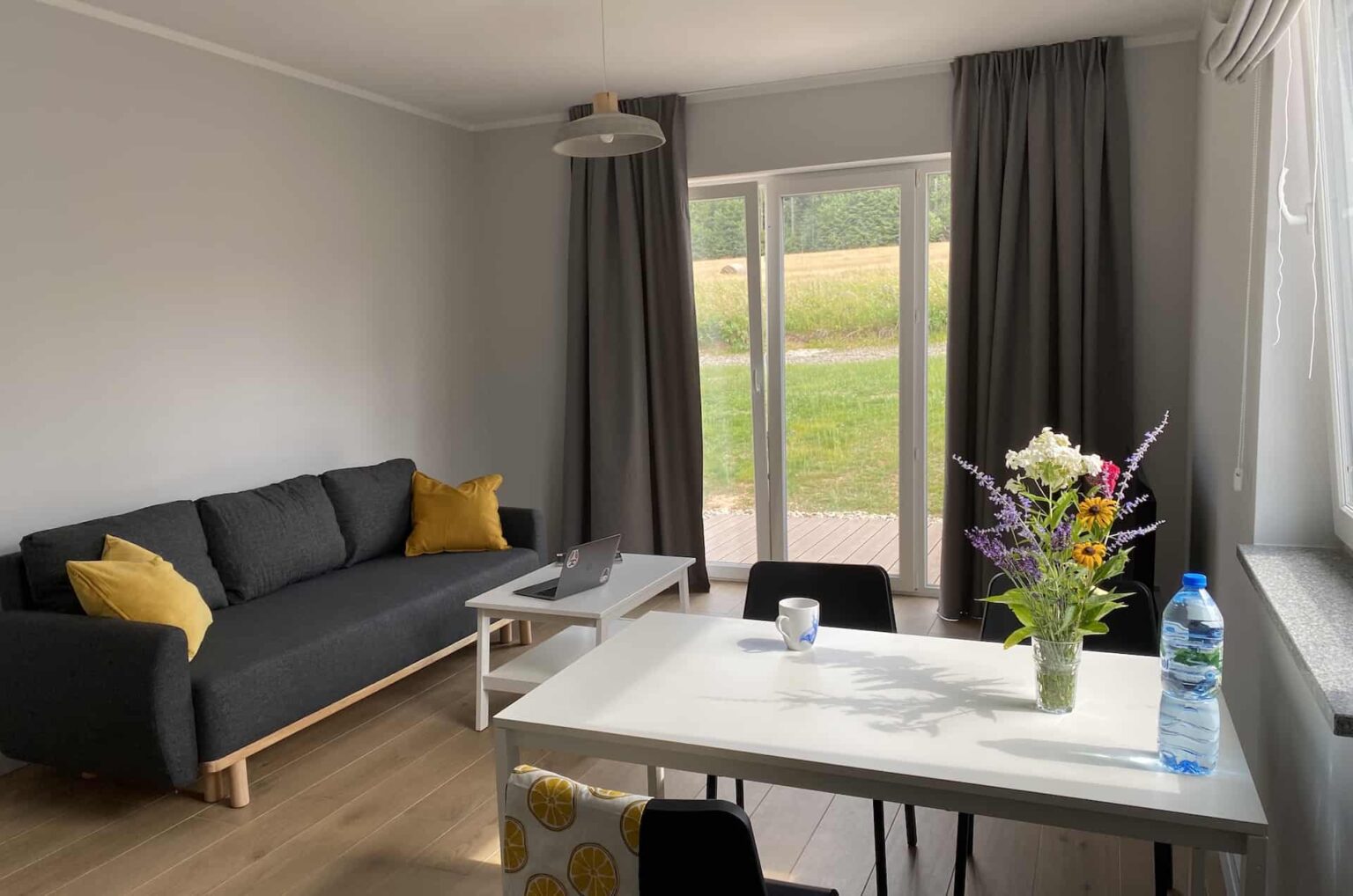 noclegi gory bystrzyckie apartament zolty