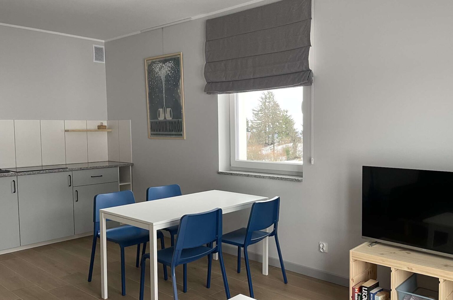 apartament niebieski z widokiem spalona sport