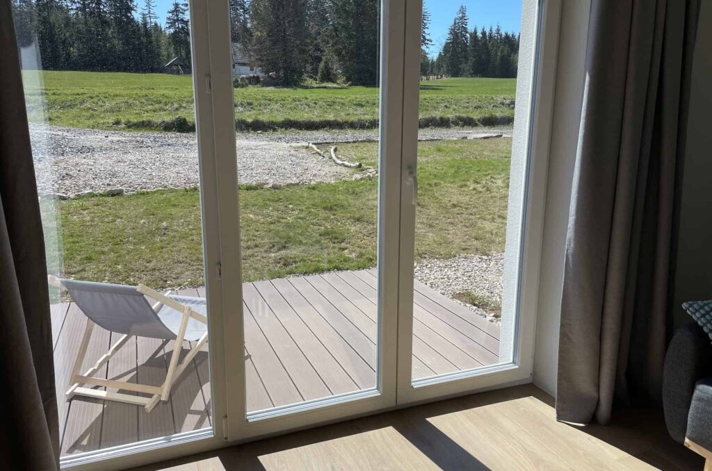 apartament spalona taras