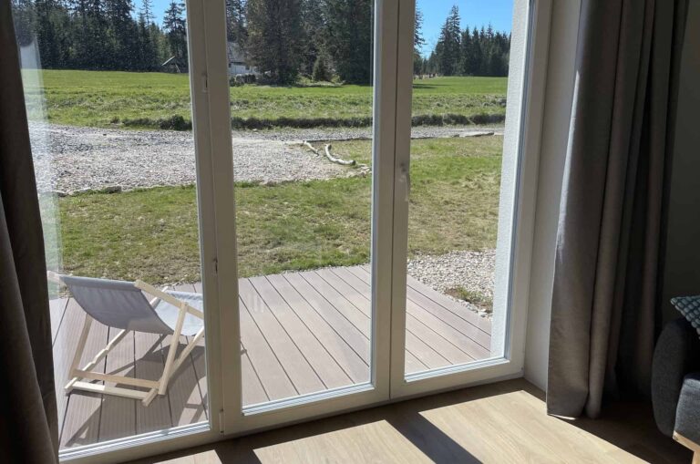 apartament spalona taras