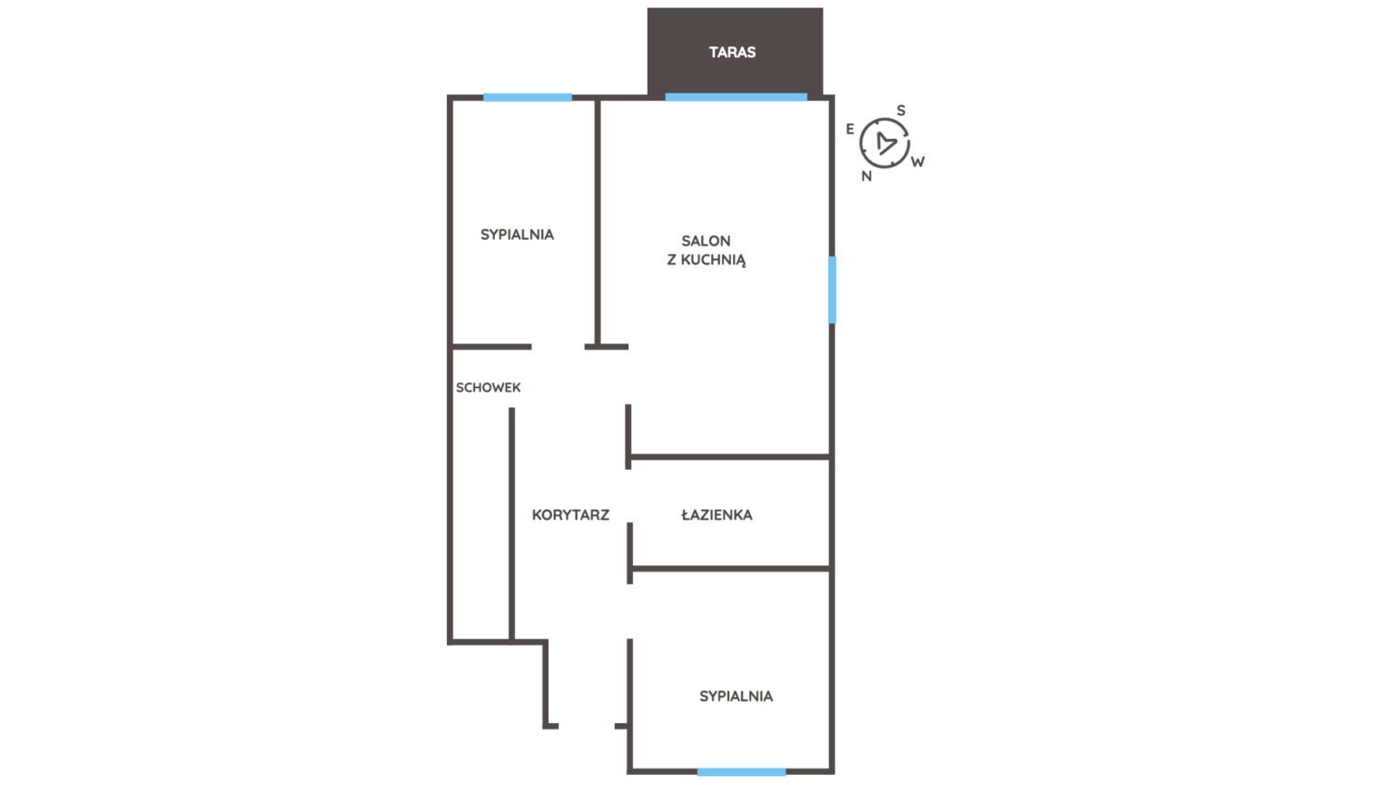 Apartament Zolty w Spalonej