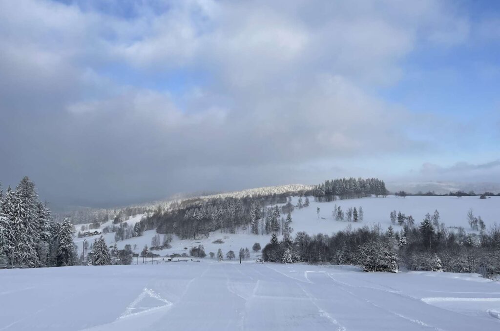 spalona narty widok