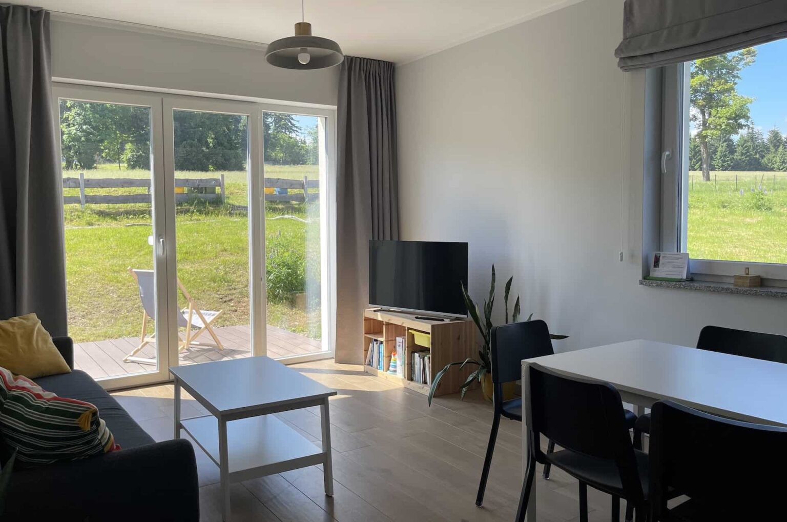 apartament z widokiem i tarasem w spalonej